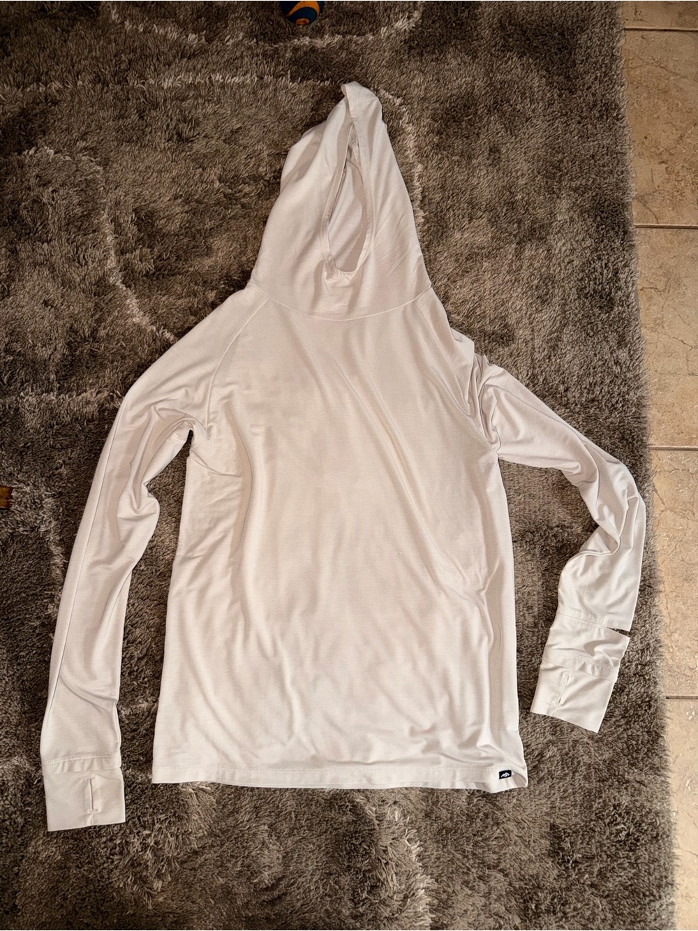 Path Projects Pyrenees Sun Hoodie Bone Men's XS